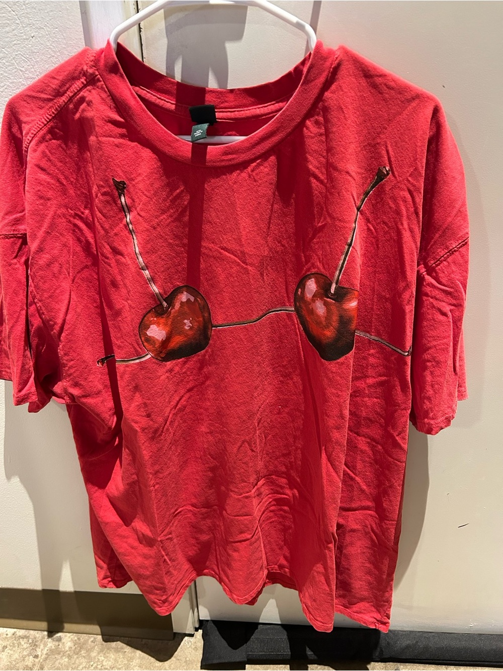 wild fable Red Cherry Graphic Short Sleeve Tee